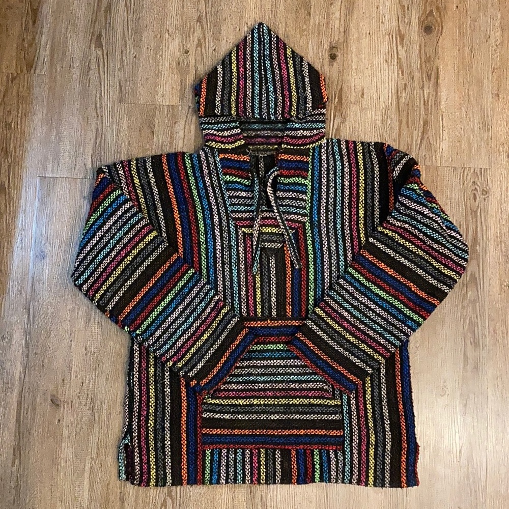 Rainbow Baja Hoodie